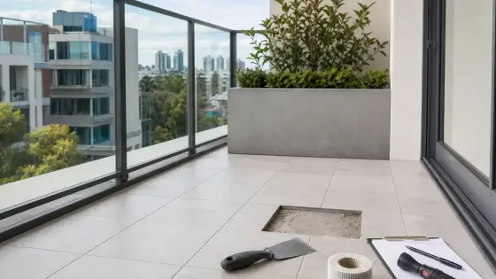 Water Stains Below a Balcony in Melbourne: What They Can Mean repair enquiry image