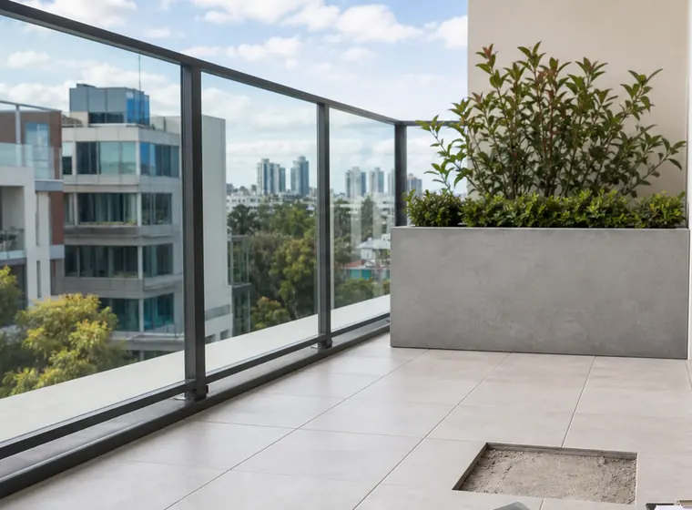 Balcony repair inspection image for Melbourne apartments